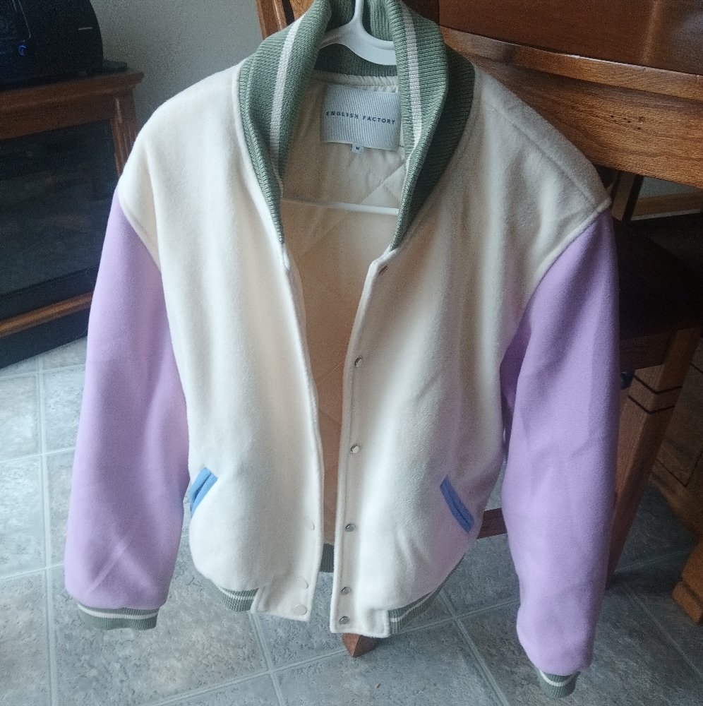 New Multi Color Quilted Jacket